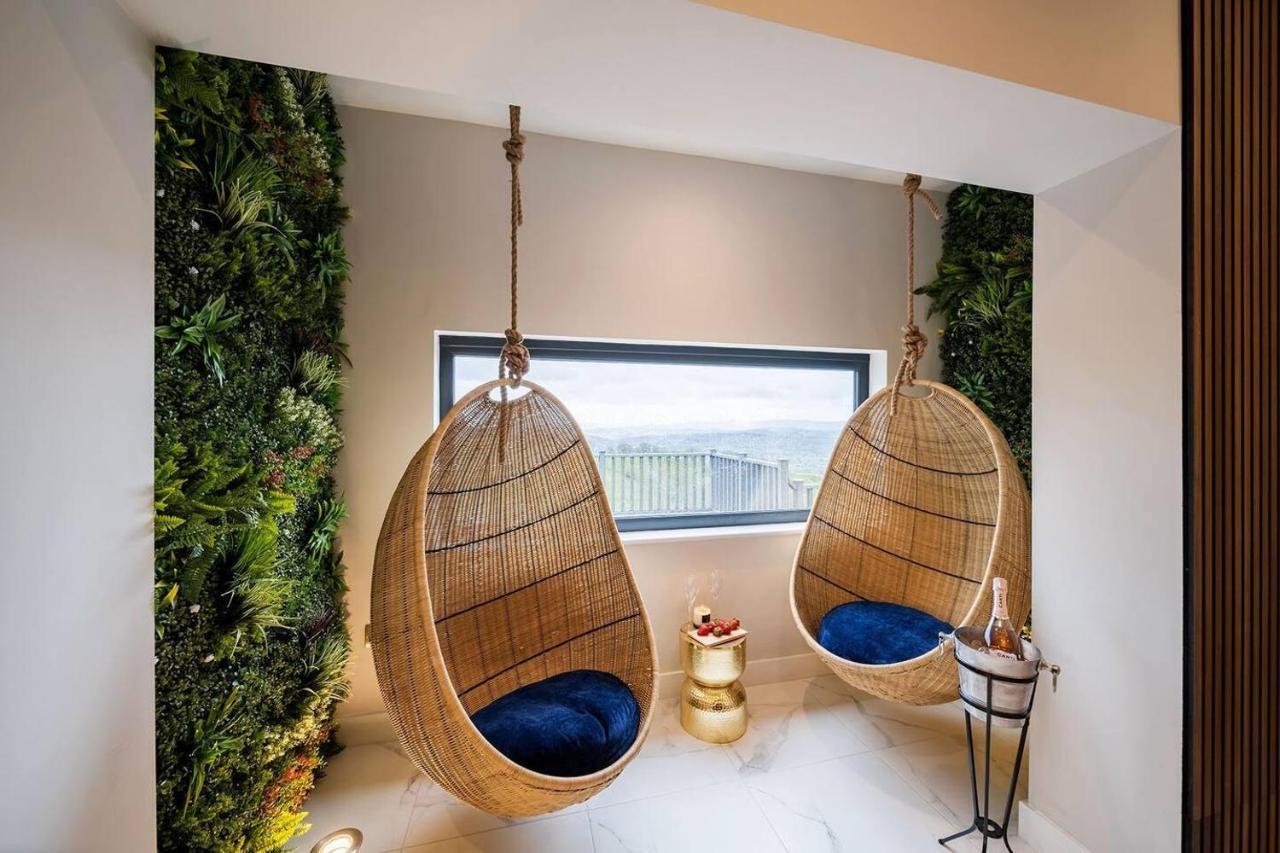 Clwyd Gate Manor Pool Sauna Hottub Cave Wales Ruthin Exteriör bild