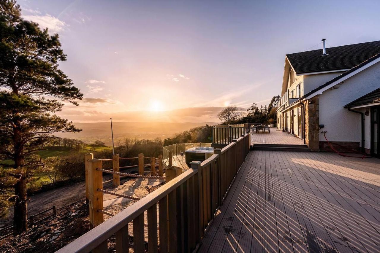 Clwyd Gate Manor Pool Sauna Hottub Cave Wales Ruthin Exteriör bild