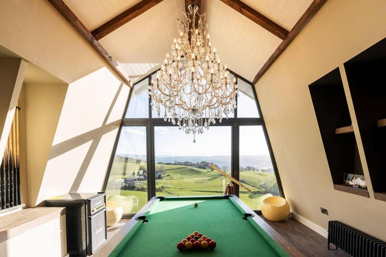 Clwyd Gate Manor Pool Sauna Hottub Cave Wales Ruthin Exteriör bild