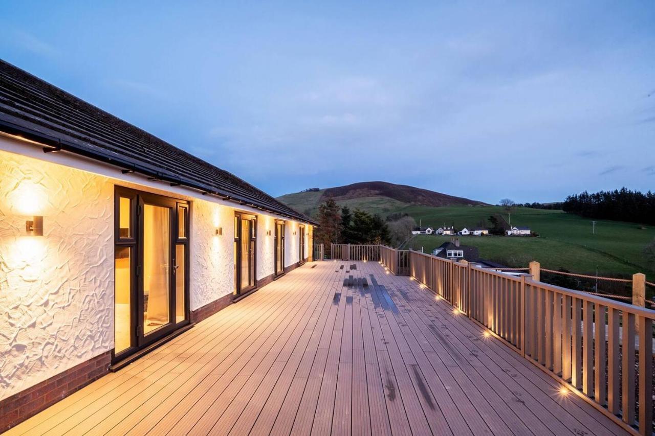 Clwyd Gate Manor Pool Sauna Hottub Cave Wales Ruthin Exteriör bild